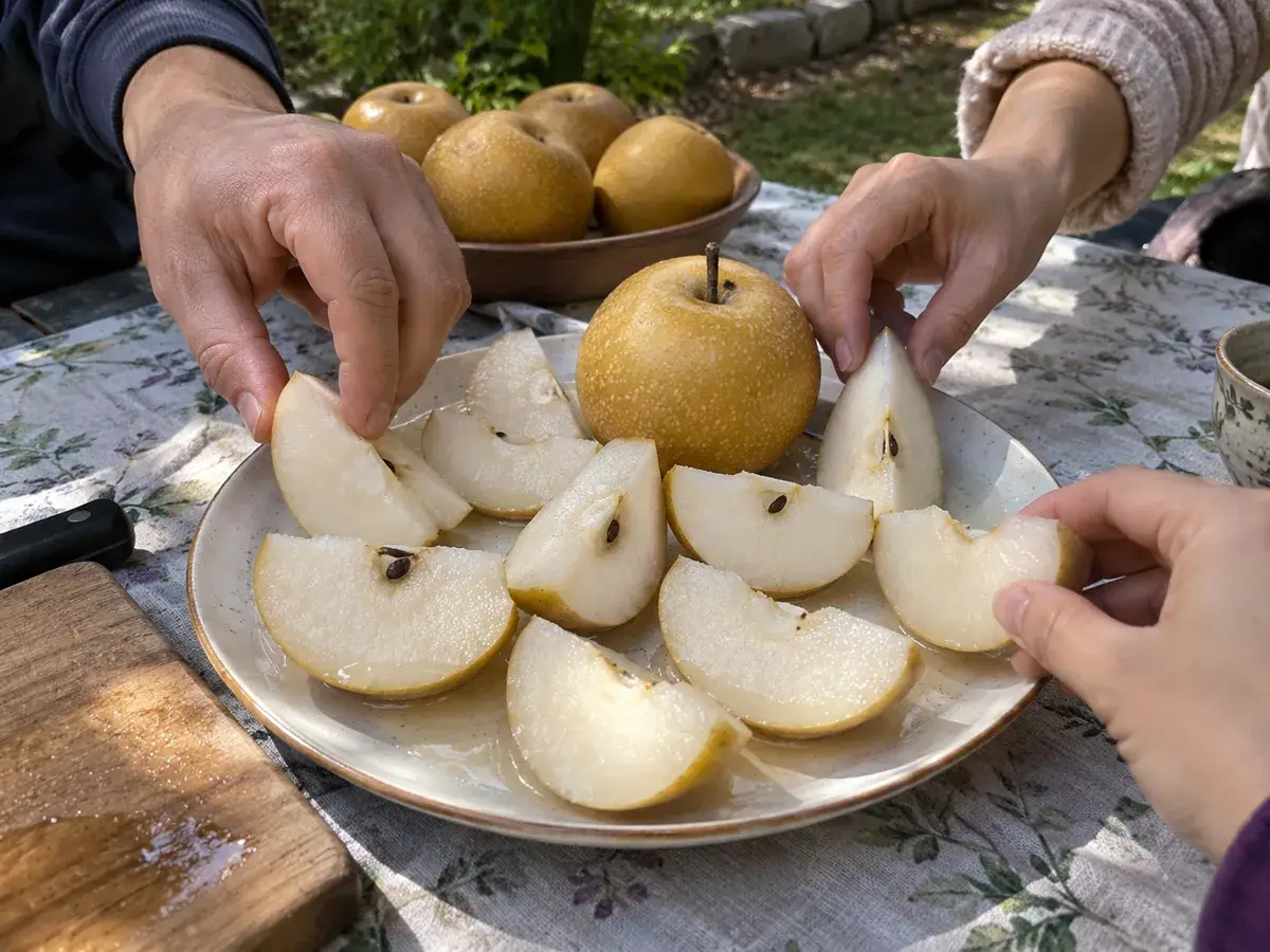 Груші «Наші» на столі